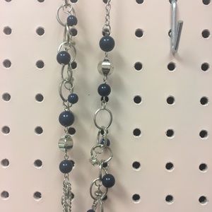 Long tiered necklace